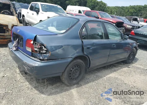1996 Honda Civic Lx z USA, uszkodzony, nr VIN 2HGEJ6675TH526314